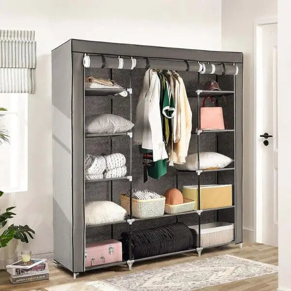 12 Compartment Fabric Wardrobe Organizer