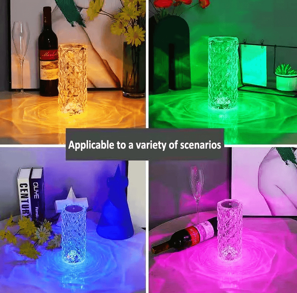Rose Diamond Table Lamp