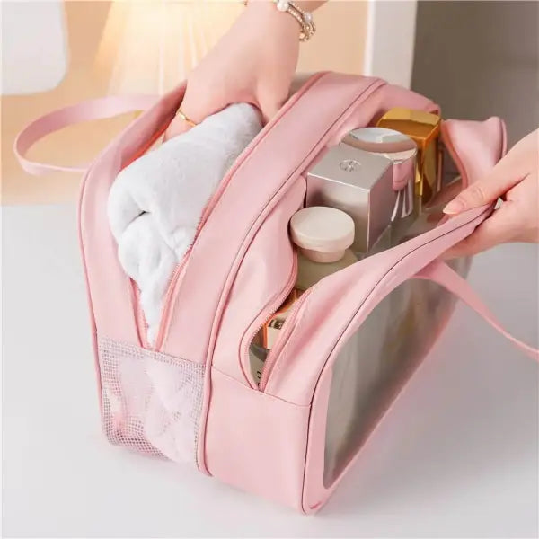 Waterproof Double Layer Cosmetic Bag
