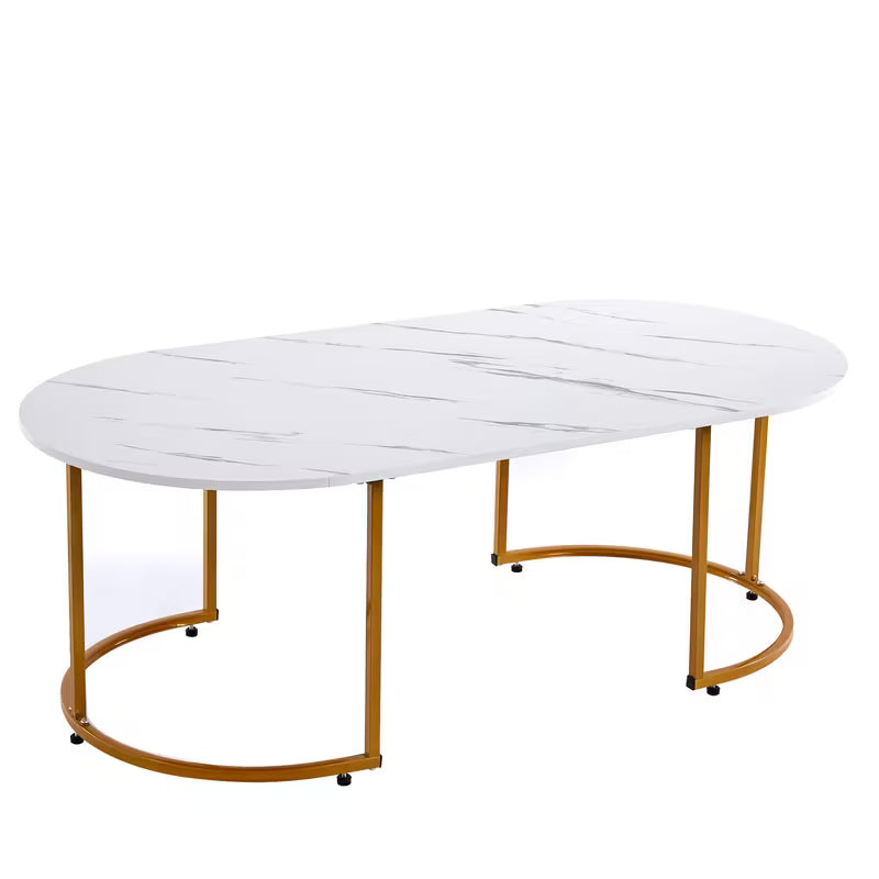 [Oval Coffee Table] An Oval Coffee Table With A Modern Style For The Living Room