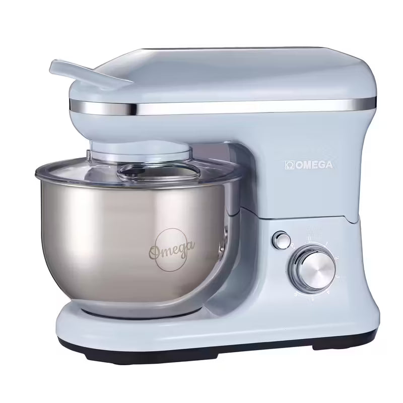 Omega Vintage 5L 1200w Kitchen Machine Stand Mixer Stand Bowl Mixer