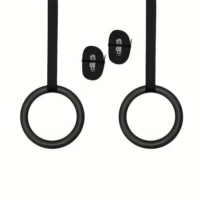 Adjustable Gymnastic Rings with Straps