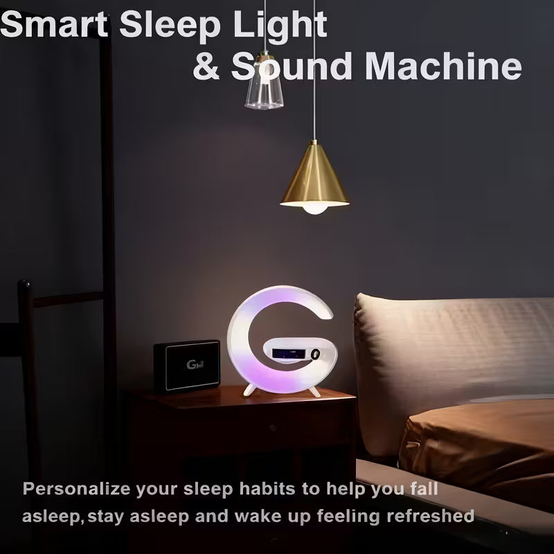 Wireless Speaker Night Light Bedroom Bedside Wireless Charging Light Luxury Atmosphere High-End Table Lamp