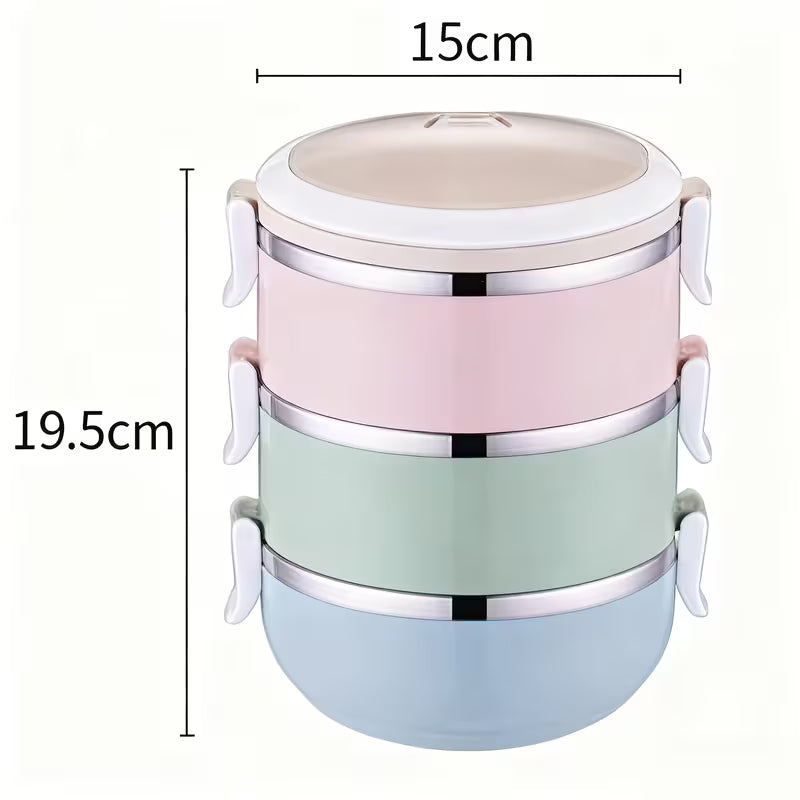 304 Stainless Steel Thermal Lunch Box