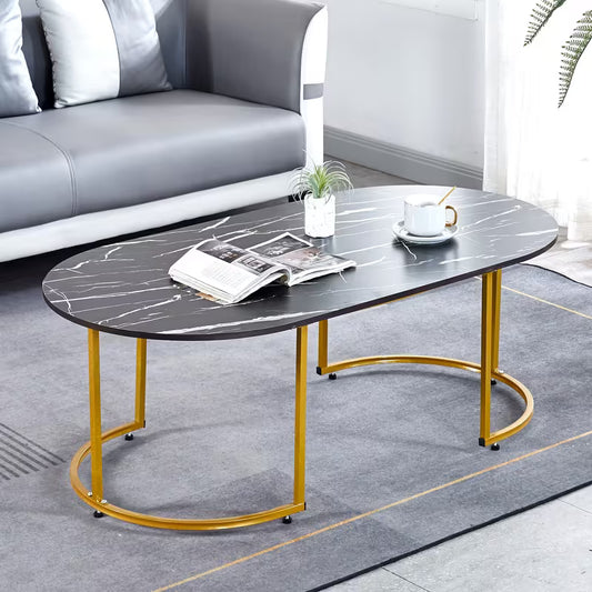[Oval Coffee Table] An Oval Coffee Table With A Modern Style For The Living Room
