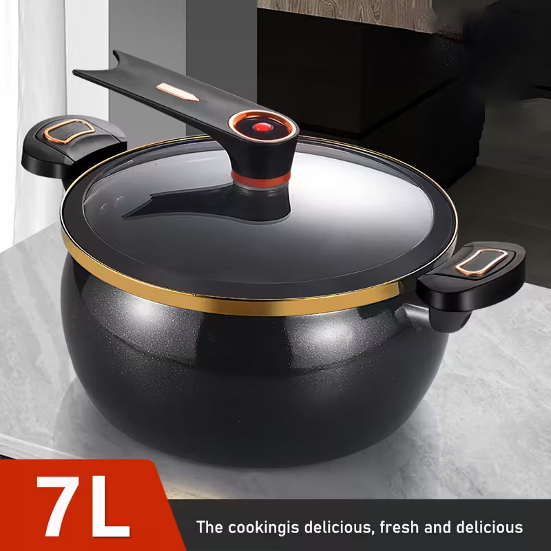 7L Large Non-Stick Multi-Functional Soup Pot