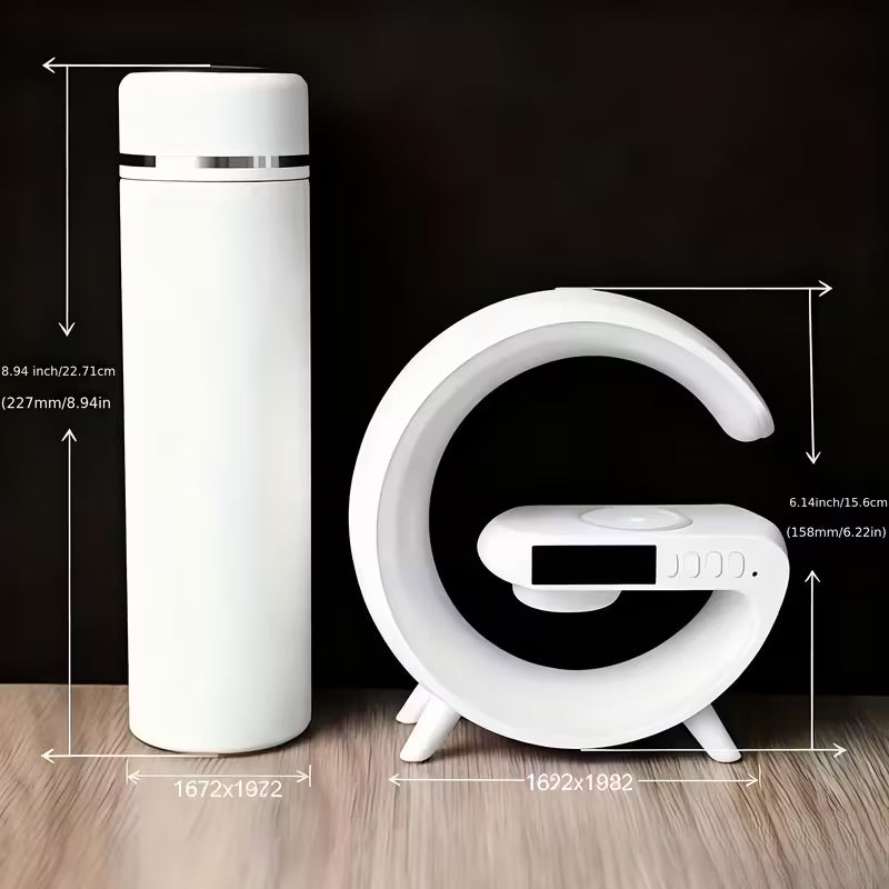 Wireless Speaker Night Light Bedroom Bedside Wireless Charging Light Luxury Atmosphere High-End Table Lamp