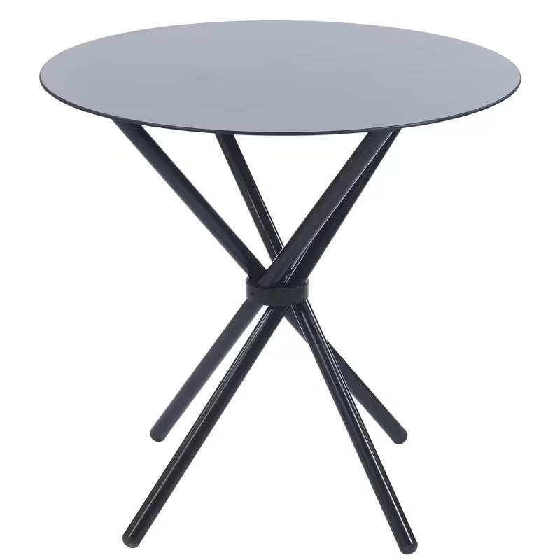 Living Room Glass Coffee Table | Tempered Glass Top, Metal Frame, Contemporary Style Side Table